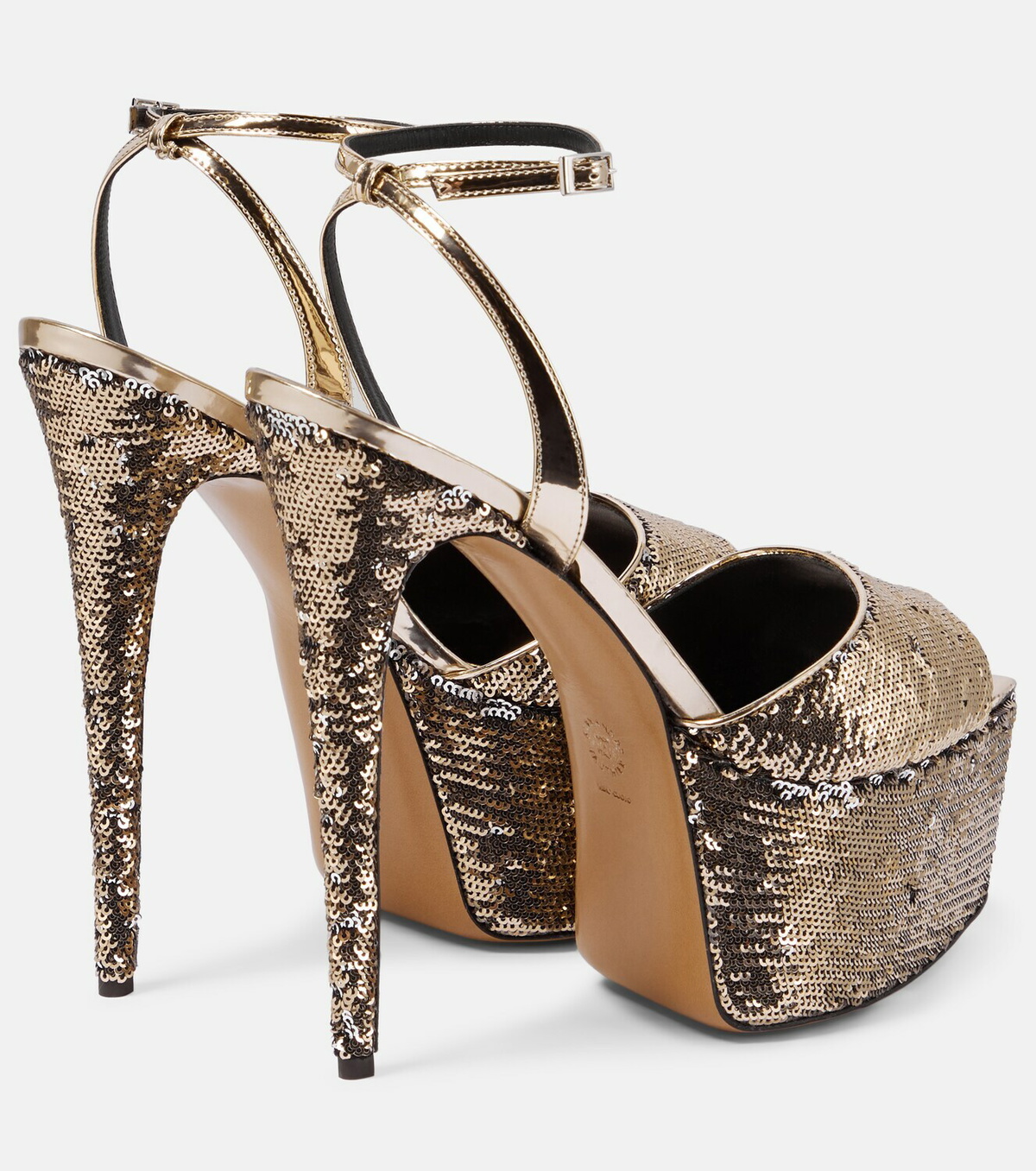 Alexandre Vauthier Sequined platform sandals Alexandre Vauthier