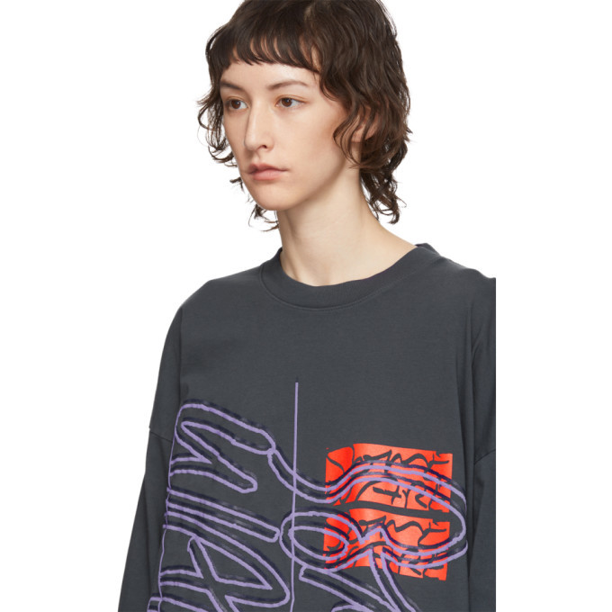 Some Ware Grey New Logo New Body Long Sleeve T-Shirt