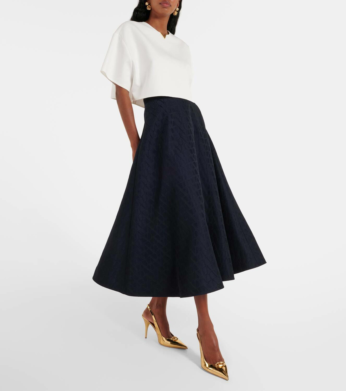 スカート VALENTINO Valentino Toile Iconographe skirt VALENTINO Valentino Toile Iconographe skirt