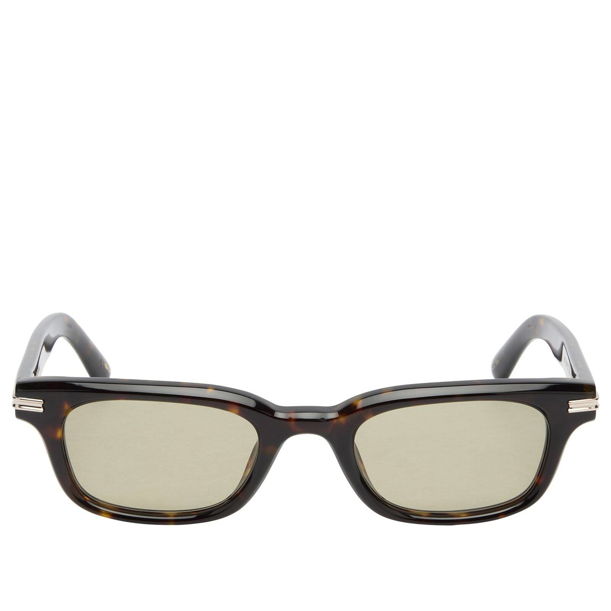 CHIMI Noct Sunglasses in Deep Tortoise/Sage Green 