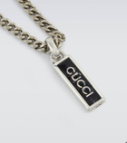 Gucci - Logo sterling silver necklace