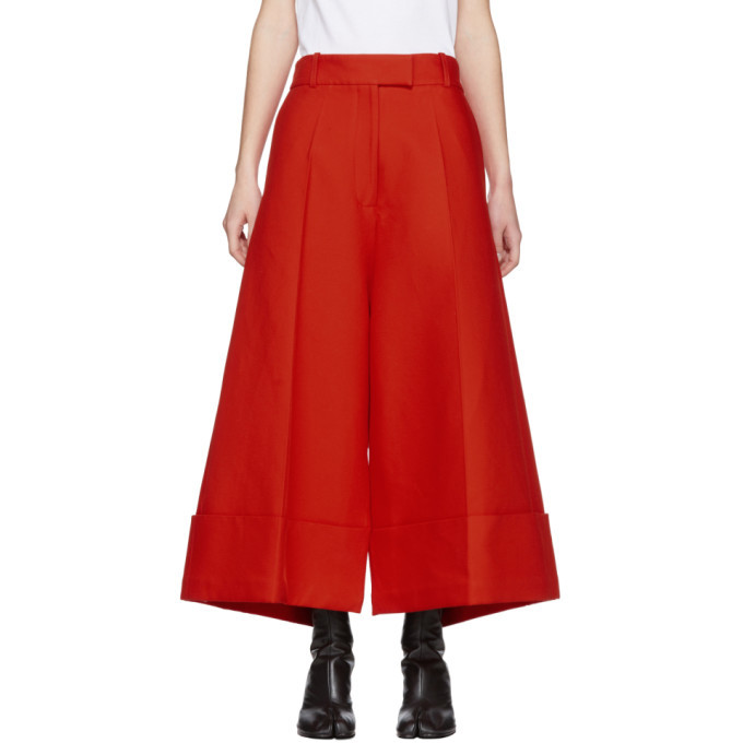 Modern skirt trousers with pleats | Luna Fashion House