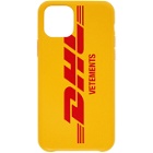 VETEMENTS Yellow DHL Express Edition iPhone 11 Pro Case