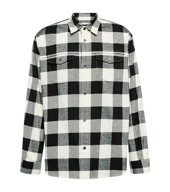 Photo: Undercover Checked cotton shirt
