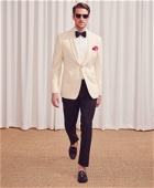 Brooks Brothers Men's Regent Fit Wool Tuxedo Jacket | White