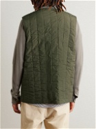 Sunspel - Quilted Cotton Gilet - Green