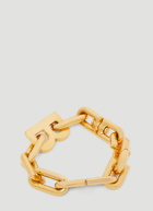 B Chain Thin Bracelet in Gold