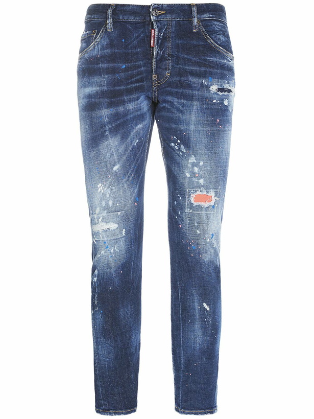 Photo: DSQUARED2 - Sexy Twist Stretch Cotton Denim Jeans