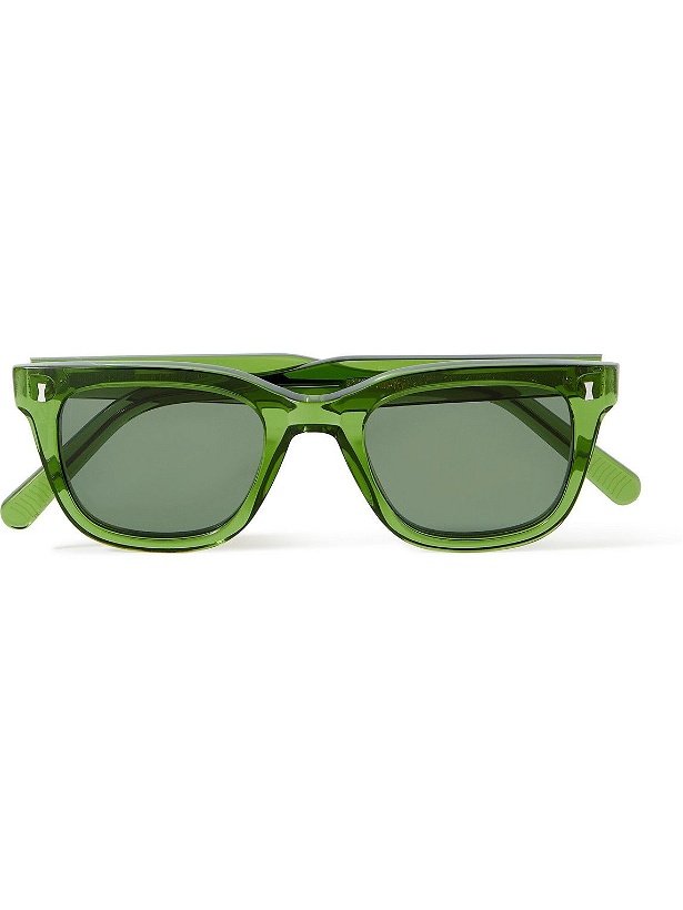 Photo: Cubitts - Ampton Bold Square-Frame Acetate Sunglasses