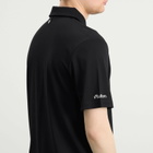 Malbon Men's Fairway Baldwin Polo Shirt in Black