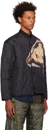 OAMC Black Louvre Edition Ombres Jacket