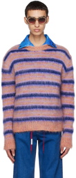 Marni Pink Striped Sweater