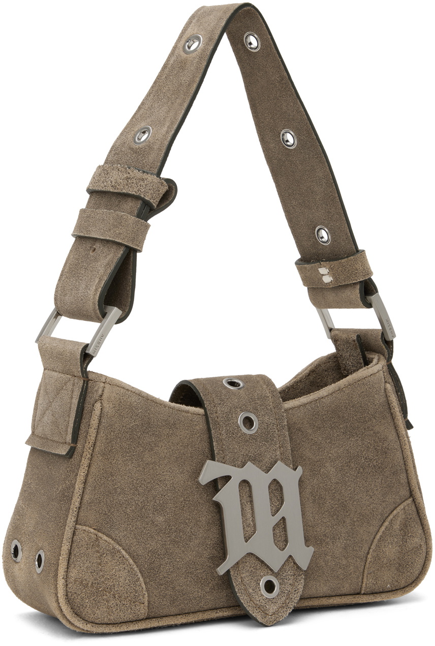 MISBHV Taupe Suede Small Bag MISBHV
