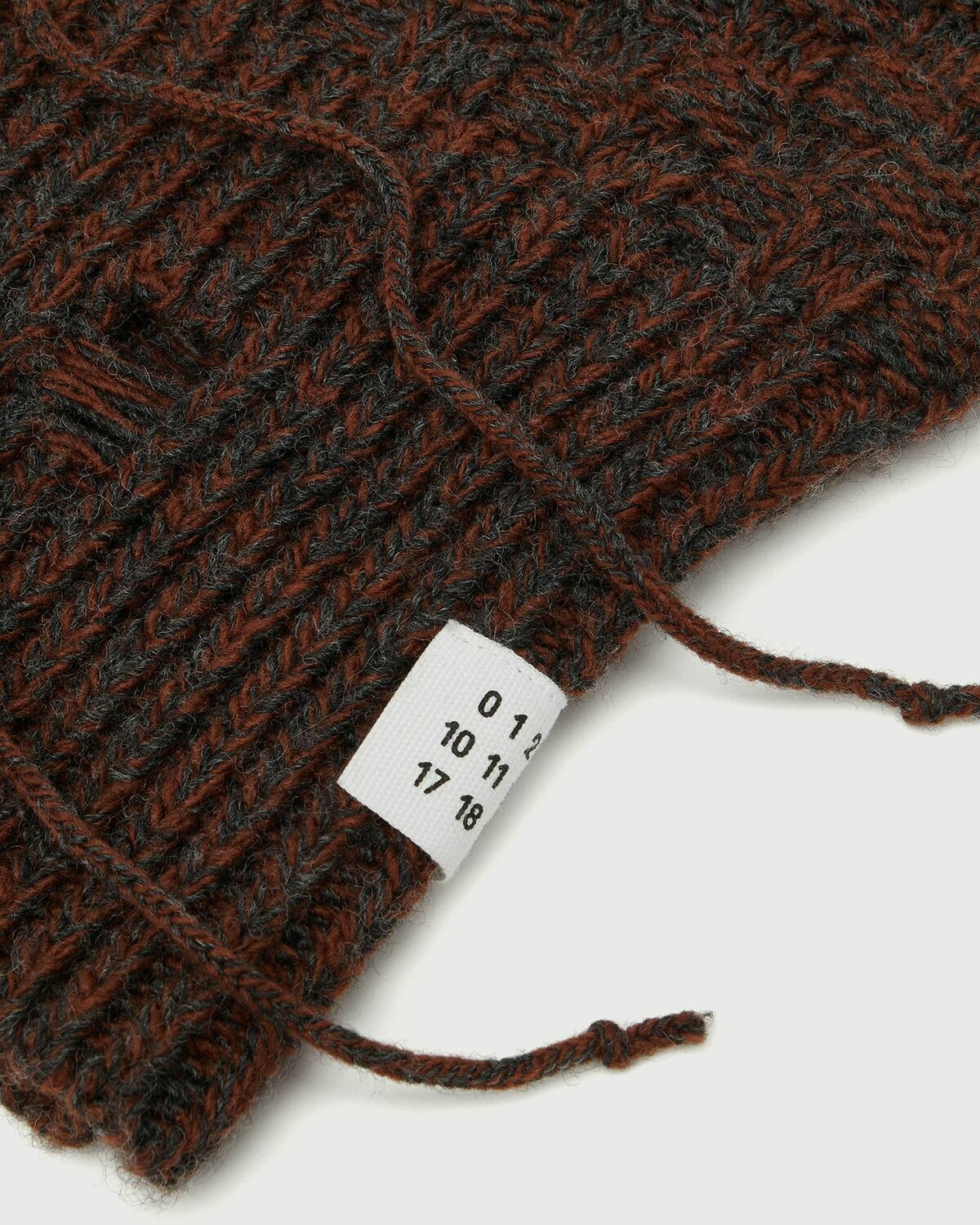 Maison Margiela MM6 BEANIE Grey Mens Balaclava