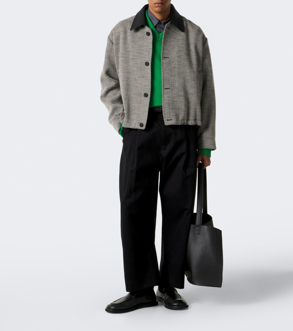 Studio Nicholson Howth wool and cotton-blend twill jacket