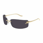 Cartier Eyewear Cartier Ct0503s Panthère De Cartier 001 Gold Grey Sunglasses