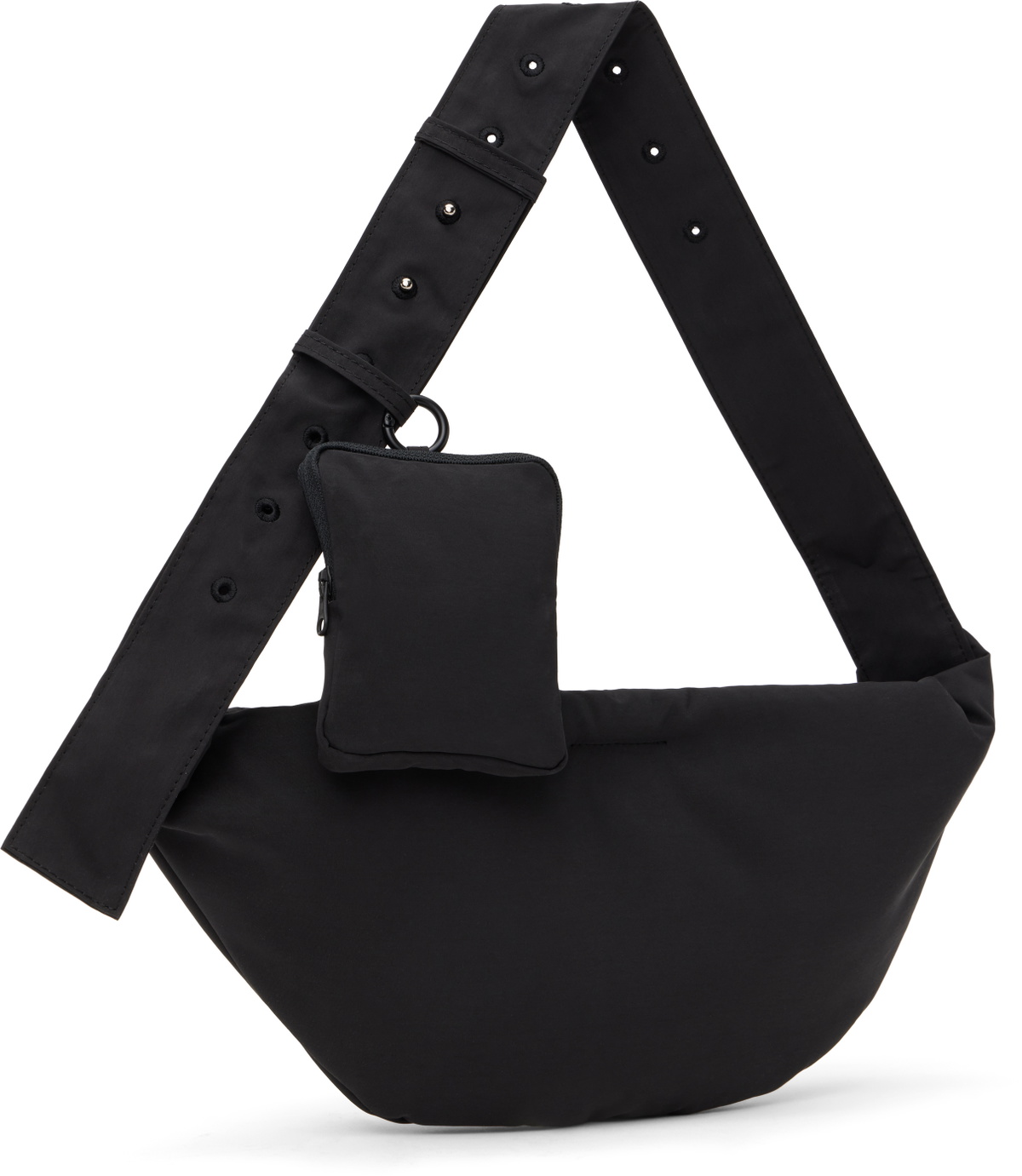 AMOMENTO SSENSE Exclusive Black Nylon 3 Way Pouch