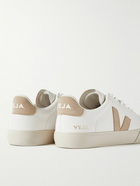 Veja - Campo Suede-Trimmed Leather Sneakers - White