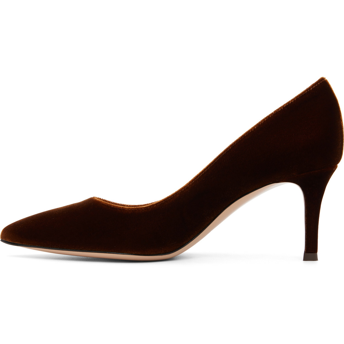 Gianvito Rossi Brown Gianvito 70 Heels
