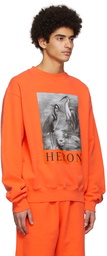 Heron Preston Orange Cotton Sweatshirt