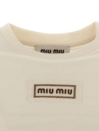 Miu Miu Cotton T Shirt