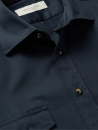 GIULIVA HERITAGE - Antonio Cotton-Twill Shirt - Blue - IT 46