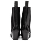 Lemaire Black Soft Chelsea Boots