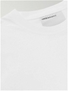 HAYDENSHAPES - Shapers Logo-Print Cotton-Jersey T-Shirt - White