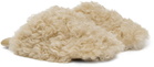 Stand Studio Beige Polly Slippers & Pouch Set