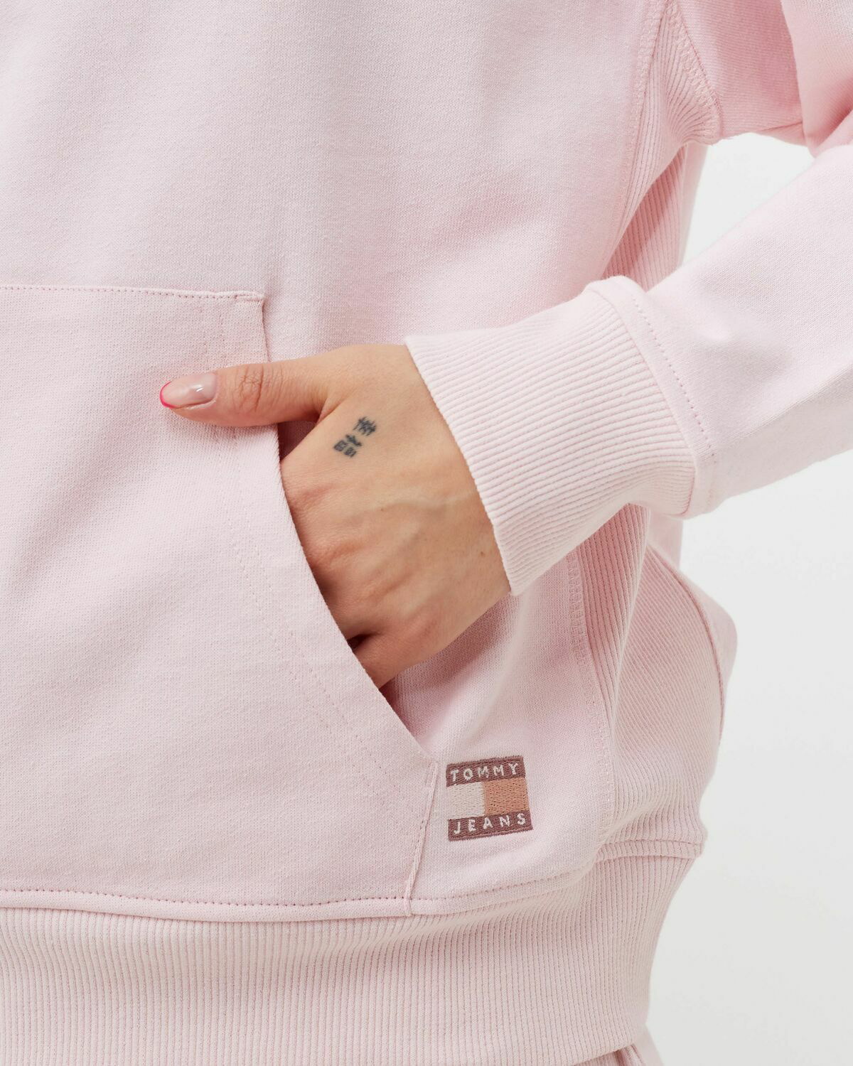 Tommy jeans pink discount hoodie