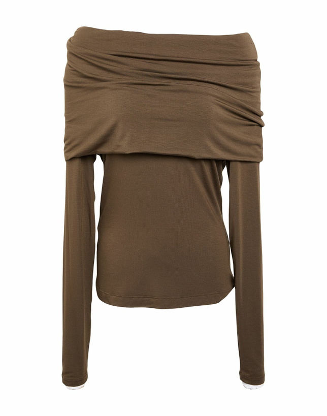 Photo: Pinko Womens Top Military in Green
