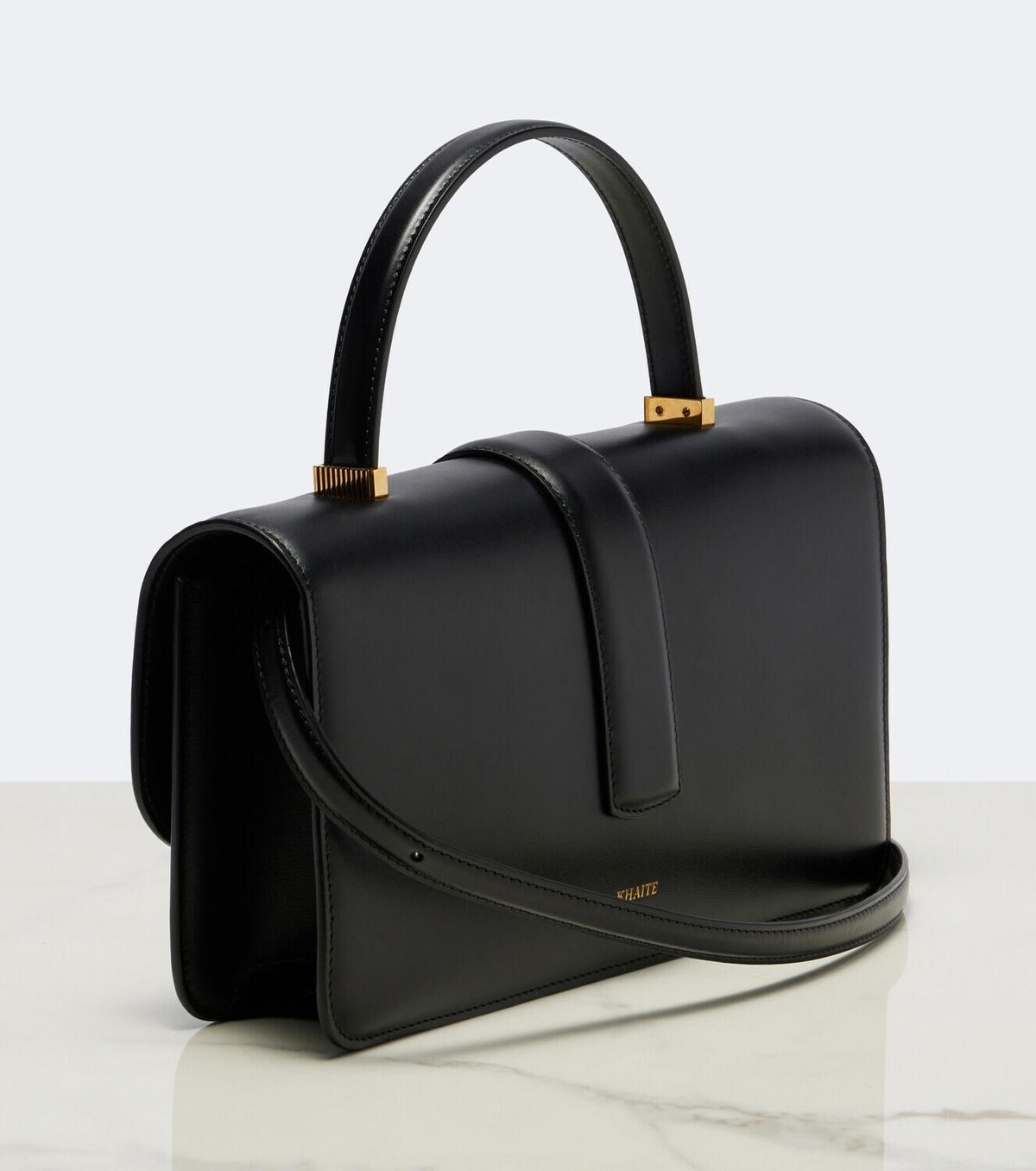 Khaite Blake Medium leather top-handle bag
