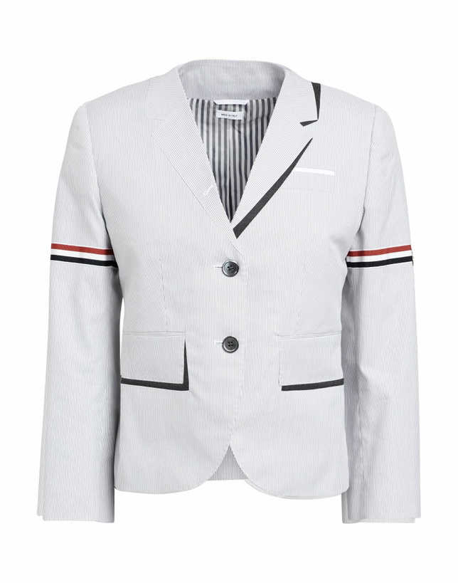 Photo: Thom Browne Womens Blazer Light in Grey