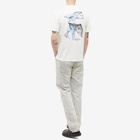 JW Anderson Men's Pol Placed Print T-Shirt in Off White