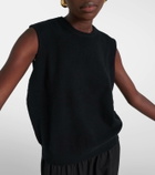 Extreme Cashmere N°156 Be Now cashmere-blend sweater vest
