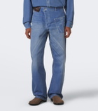 JW Anderson Twisted embroidered straight jeans