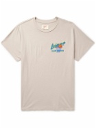 Pasadena Leisure Club - Club Hoops Logo-Print Cotton-Jersey T-Shirt - Neutrals