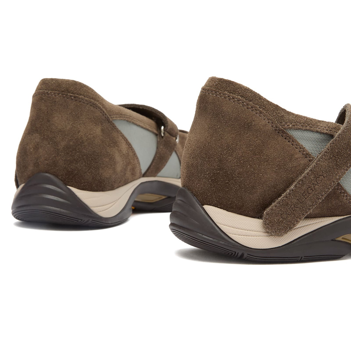 Our Legacy Women's Sweetheart Dress Sneakerinas in Silvergreen