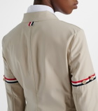 Thom Browne 4-Bar cotton jacket