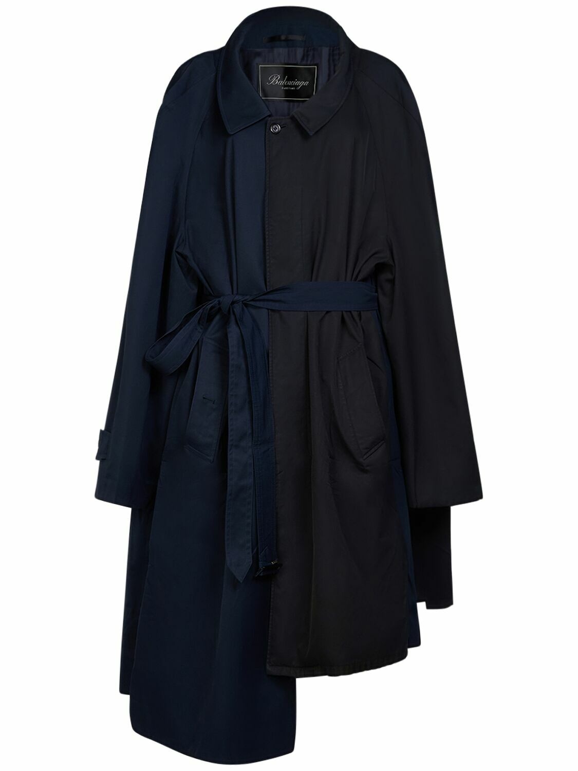 Photo: BALENCIAGA Double Sleeve Wool Carcoat