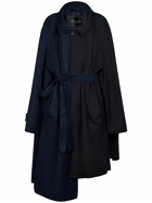 BALENCIAGA Double Sleeve Wool Carcoat