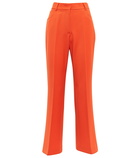 Stella McCartney - High-rise pleated pants