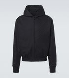 Gucci GG jacquard hooded cotton jacket