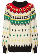 MONCLER GRENOBLE - Alpaca & Wool Jacquard Sweater