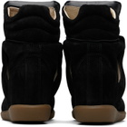 Isabel Marant Black Bekett Sneakers