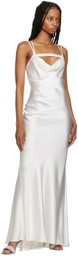 NUÉ White Venus Maxi Dress