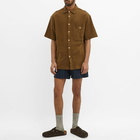 YMC Men's Screech Shirt in Brown