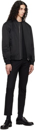 BOSS Black Water-Repellent Bomber Jacket