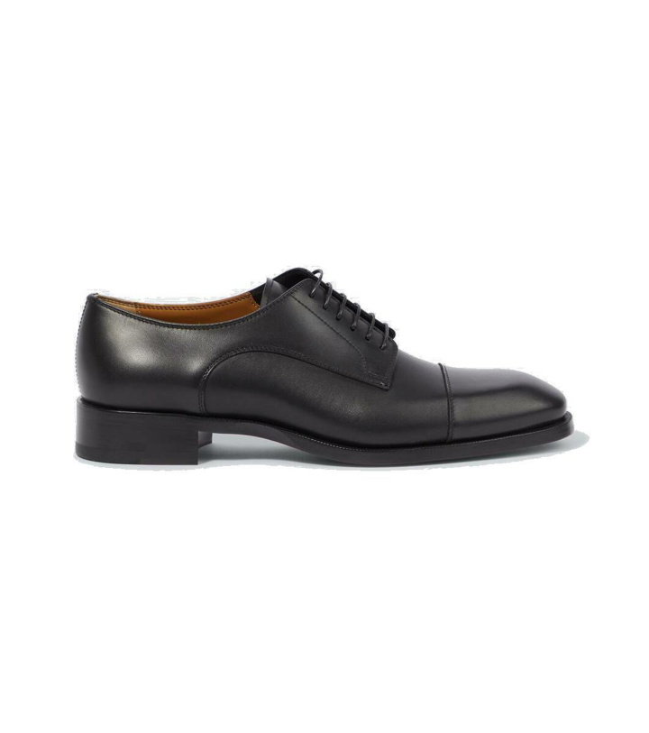 Photo: Christian Louboutin Cortomale leather Derby shoes