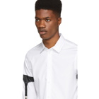 Moschino White Poplin Garter Shirt
